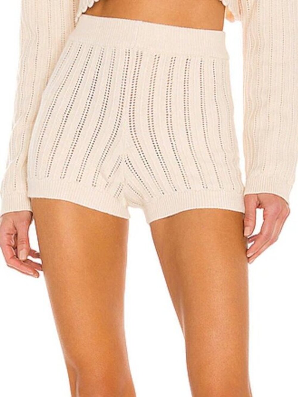 Tularosa Sicily Knit Short in Ivory L $138